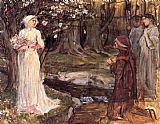 Dante and Beatrice by John William Waterhouse